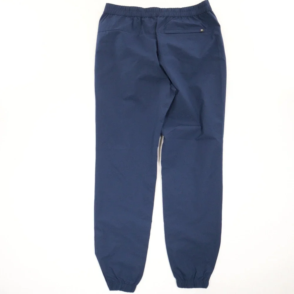 Banana Republic Motion Tech Hybrid Pants Performance Stretch Navy Blue Men 34